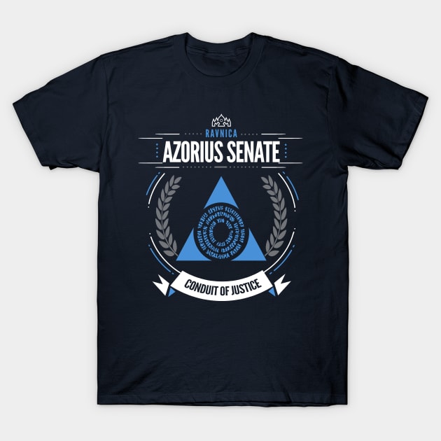 Azorius Senate T-Shirt by ohitsmagic